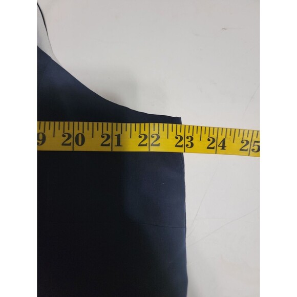 Women Vince Camuto Blue White Stripe Dress Plus 20 Drawstring Waist - Picture 4 of 6